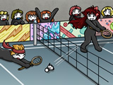 Stick Figure Badminton 3